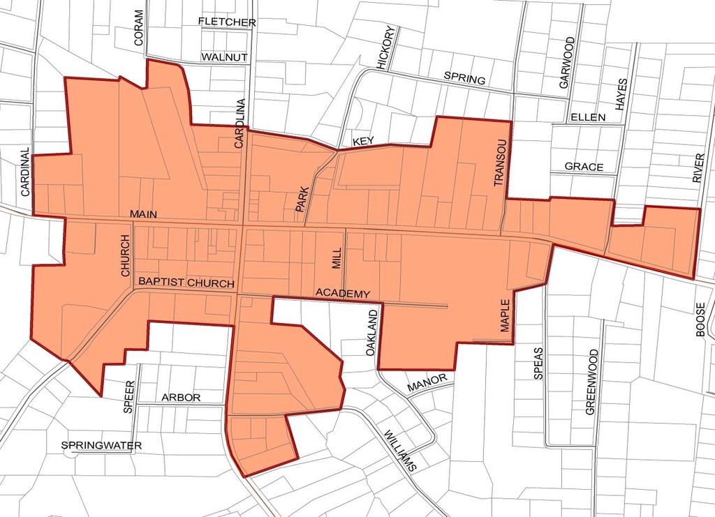 ARTICLE 13. DOWNTOWN DESIGN OVERLAY DISTRICT (DDO) Downtown Design Overlay District Boundary 13.
