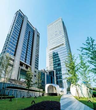 GFA) Both towers were virtually fully occupied and achieved strong rental