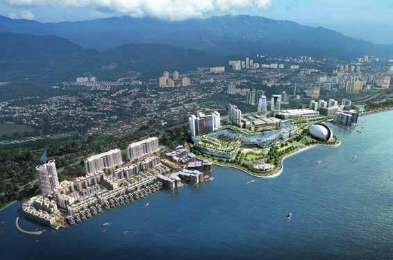 Other developments include CIMB Tower and the iconic PJ8 office and serviced-suites in Kuala Lumpur and Tesco hypermarket and Aeon shopping mall.