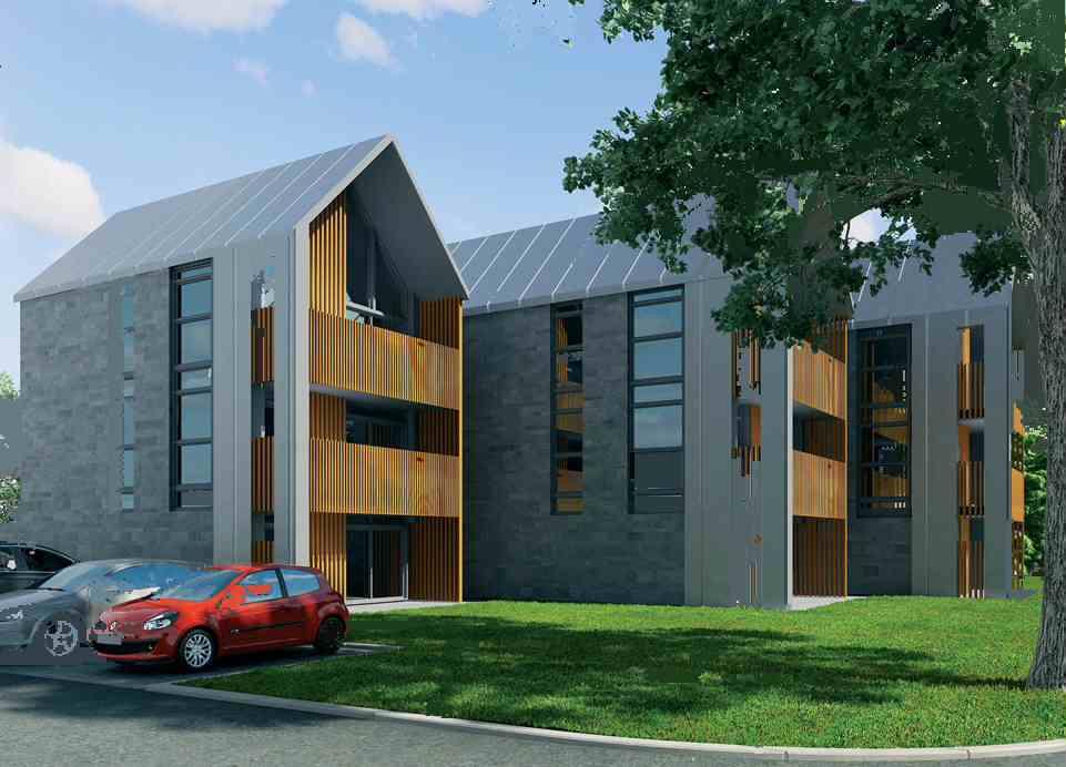 PHASE III APARTMENTS The Parkview Phase III apartments will create 12 two bedroom apartments each with its own, south facing, balcony overlooking the river Tay.