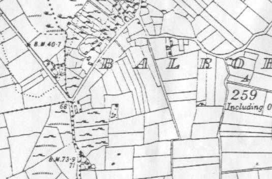 Land Registry 1891 - OSi Cassini Maps 6 inch to 1 mile 25 inch to 1 mile Maps - Courtesy OSi OSi 6 & 25 maps used