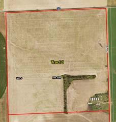 along with a building site for grain and equipment storage. Easy access off county gravel roads.