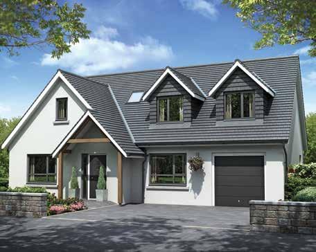 The Rowan The Rowan is a popular four detached home with integral single garage, which on the ground floor features a spacious living room, large dining/kitchen with separate utility room, WC and.