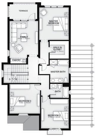 m V20 Components 3 Bedrooms 2 Bathrooms Guest room Family room 1 Powder / bathroom Maid s room with bathroom Penthouse with