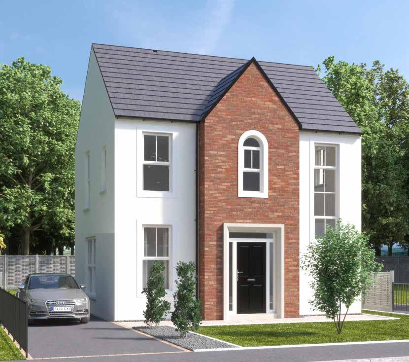 The McCorkell (C8B) 3 bedroom detached CGI is for