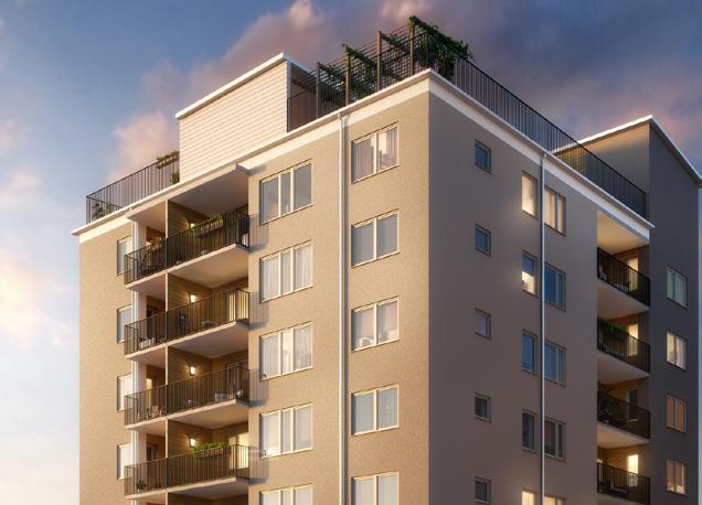 ELITTRUPPEN Project start: Q2 Location: Linköping, Sweden Housing category: Multi-family housing Number of housing units: 164 homes for investors Nordic Swan eco-labelled rental apartments in a