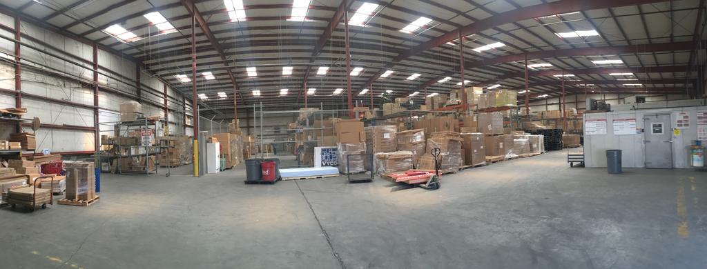 site is has existing office space occupying the front 3,500 sf and a fully functioning warehouse in the back.