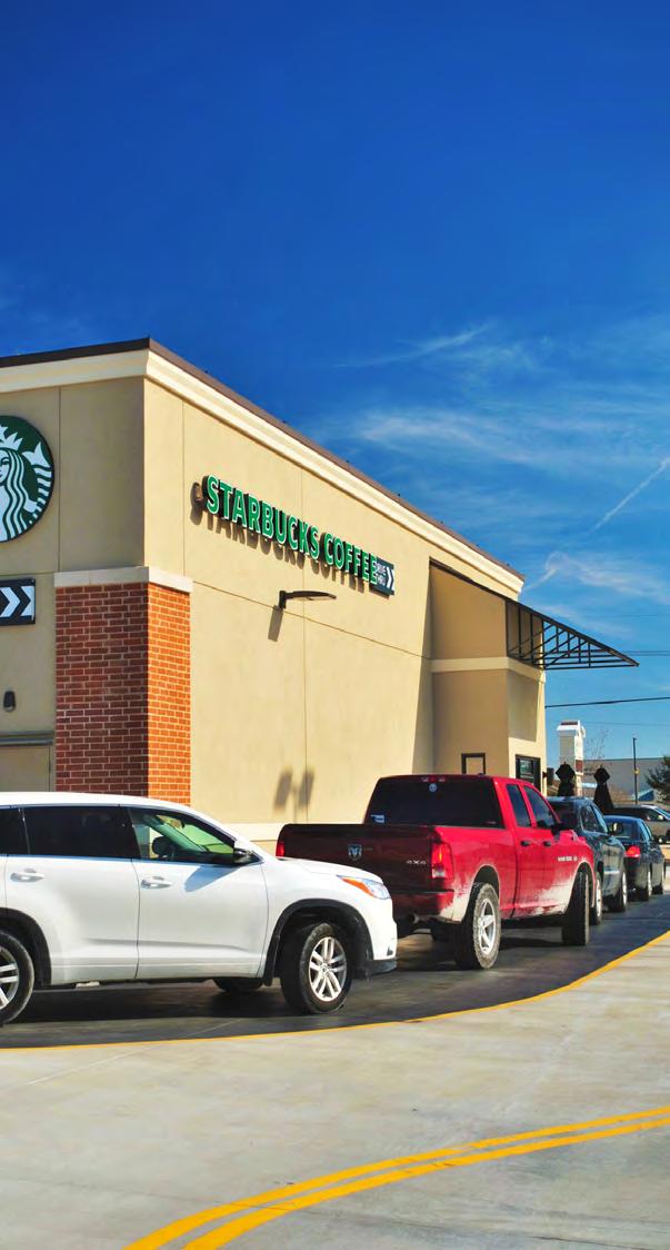Overview STARBUCKS & PACIFIC DENTAL NELSON RD & COUNTRY CLUB RD, LAKE CHARLES, LA $2,819,328 PRICE 6.40% CAP LEASABLE SF 4,913 SF LAND AREA 1.