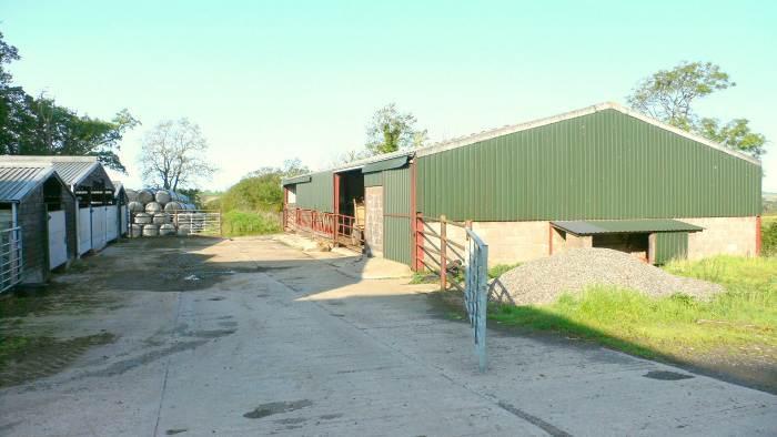 These briefly comprise: Steel framed general purpose building with tin sheet roof 25m x 12m (80 x 39 ) approx.