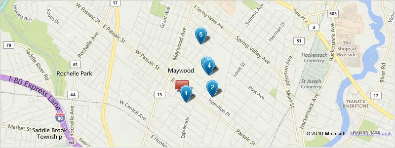 469 Golf Ave, Maywood 07607-1958, Bergen County Search Criteria Number of Comparables: 5 Land Use: Same As Subject Sort Method: Distance From Subject (Closest) Distressed Sales: Include All Tax Sales