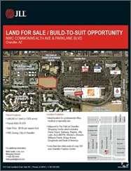 1 NWC Commonwealth Ave & Pa - Build-To-Suit Chandler, AZ 85224 Sale Price: $798,399 Parcel Size (AC): 1.93 AC Build-To-Suit Price/AC: $413,828.
