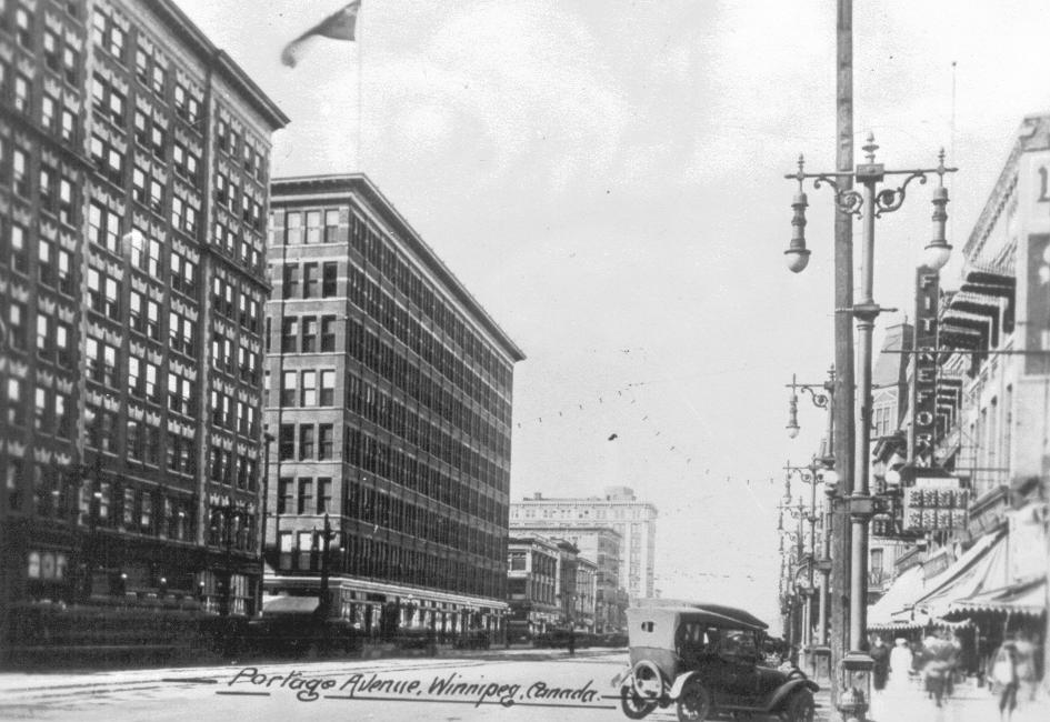 ) Plate 3 Portage Avenue, ca.1915.