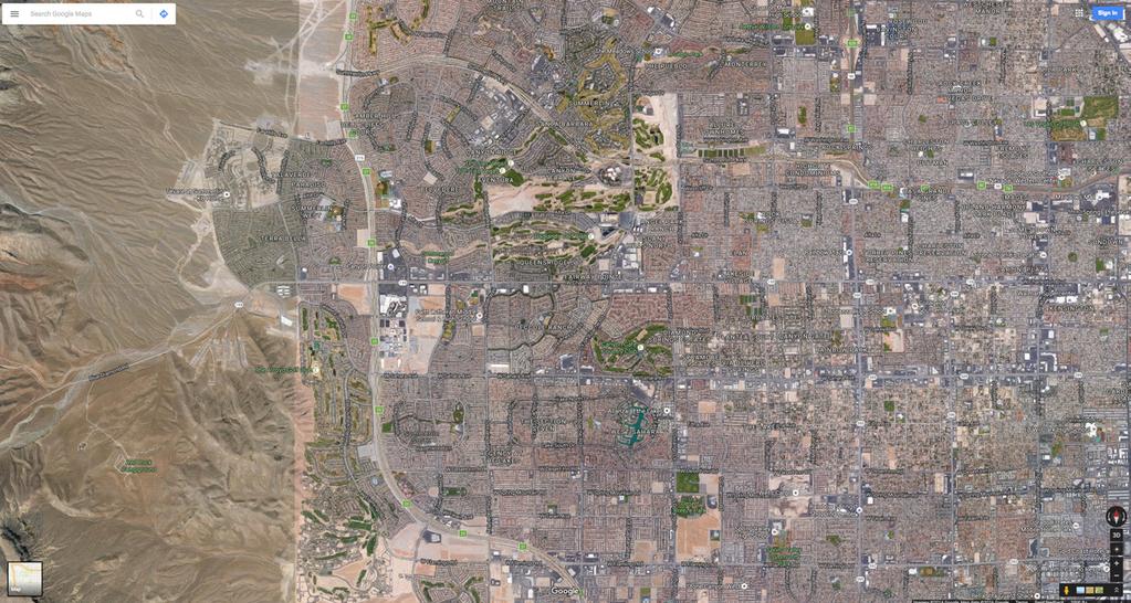 AERIAL MAP SAHARA CENTER 215 BELTWAY // 79,000 CPD,000 CPD AI WAY // 19 S. HUALAP SUMMERLIN PKWY. // 103,000 CPD W. CHARLESTON BLVD.