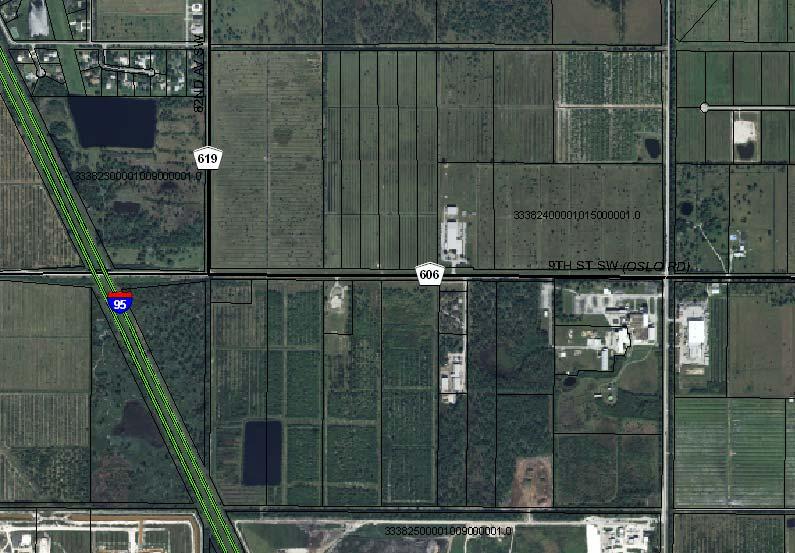 Proposed Brownfield Area and General Property Ownership 5 th Street SW Privately Held Properties 82 nd Avenue Privately Held Properties County Owned SWDD Properties Ocean Spray Properties 74 th