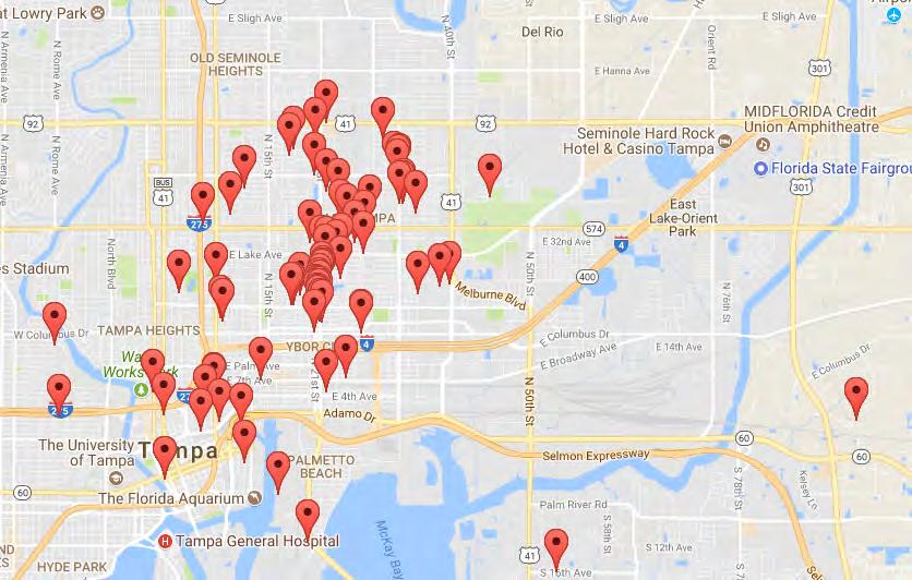 BROWNFIELDS IN TAMPA Sites