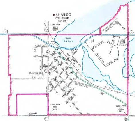 The small portion along Lake Yankton that was not annexed is highlighted in blue. 50.