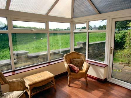 Conservatory: 10'8" x 10'5" (3.25m x 3.18m) UPVC conservatory overlooking the fields, two wall lights and laminate flooring. Kitchen: First Floor: Landing: 15'4" x 12'9" (4.67m x 3.