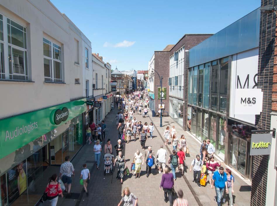 SITUATION The property occupies a 100% prime position on the pedestrianised Week Street, opposite Specsavers and adjacent