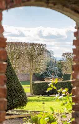 A particular feature is the magnificent walled garden with topiary