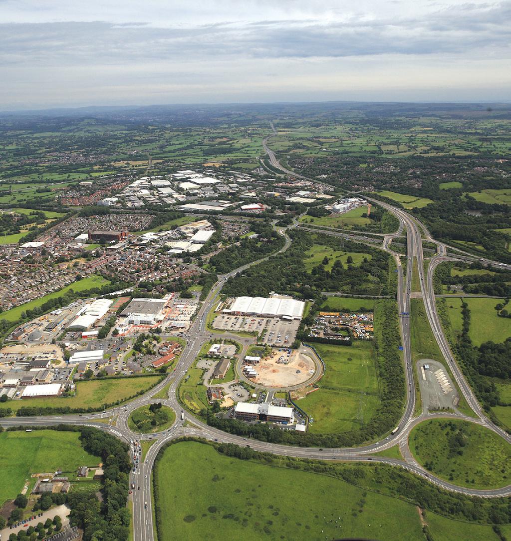 Superb Location Immediately adjacent to M6, M61 and M65 motorways To M6 North A49 M6 A6 M61 A6 A49 Jct 29 M6 To M6 South M6 A49 To Wigan M65 Location Momentum is situated in the heart of the North