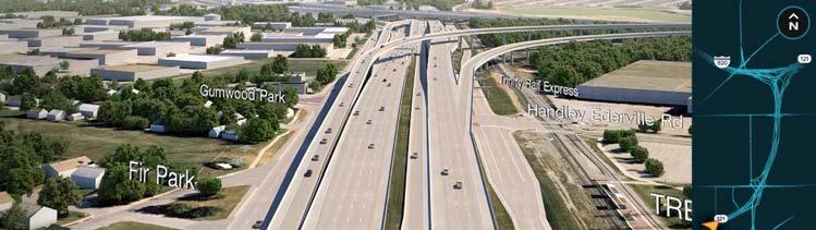 Project Description Proposed SH 121 SH 121 Looking East at Handley Ederville Road N-W