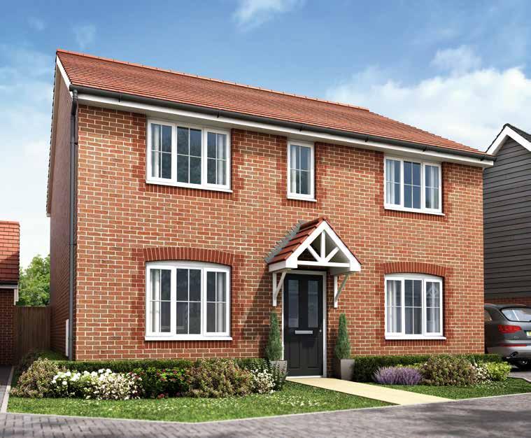 HAWTHORNE MEADOW The Thornford 4 bedroom home With space, style and comfort on offer, The Thornford is perfect for contemporary family living.