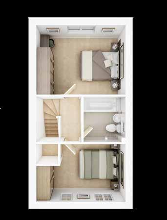 First Floor Master Bedroom 3.99m x 3.09m 13'1" x 10'2" Bedroom 2 (max.) 3.99m x 2.