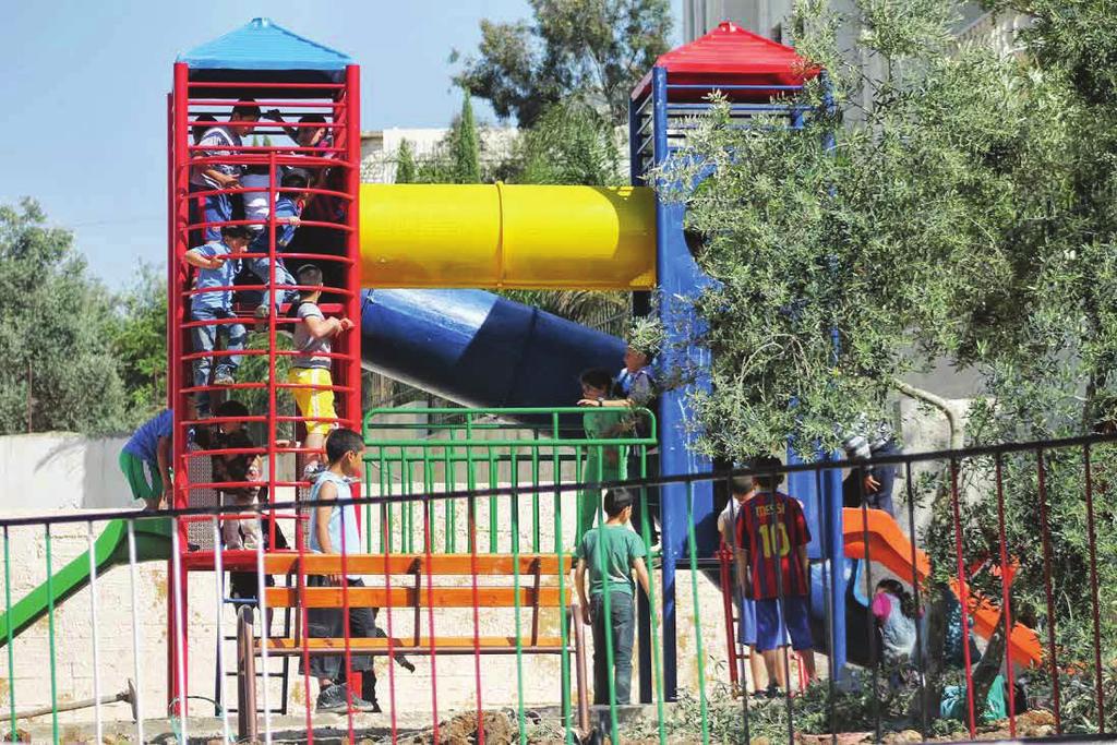 Al-Bayyara Playgrounds project aims to design and construct at least hundreds of