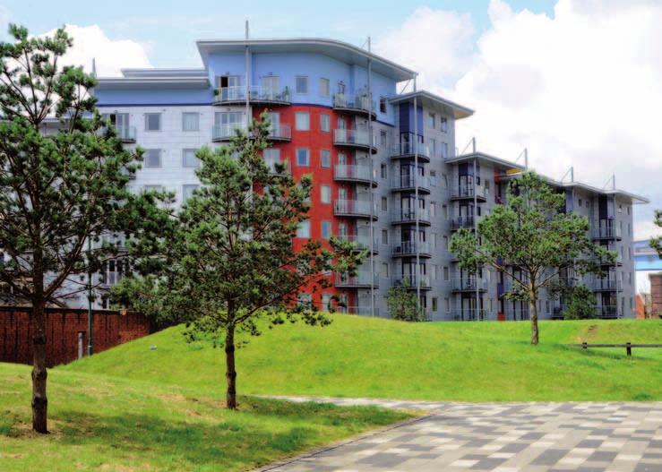 Forty-one apartments have been leased to Walsall Hospital Trust and Jessup have