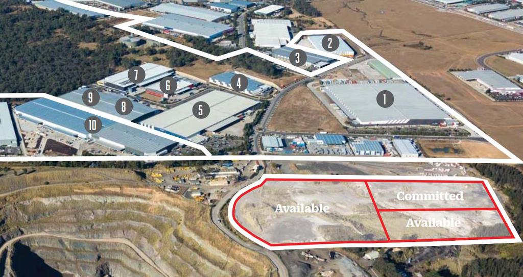 Property: Stage 5, Eastern Creek Owner: Frasers GLA in sqm: 13,050sqm Asking Rent: $120/sqm JLL Comments: Frasers