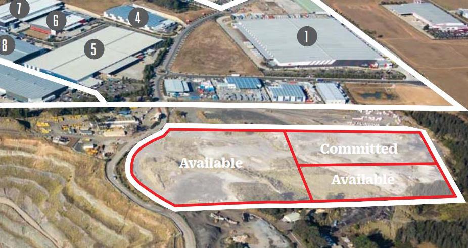 Rent: $120/sqm JLL Comments: GPT is speculatively developing Lot 21 Old Wallgrove Road as one option of 30,000sqm, or