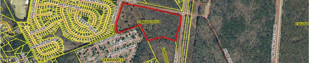North: South: Undeveloped Single Family Residential Undeveloped (Approved for a mixed