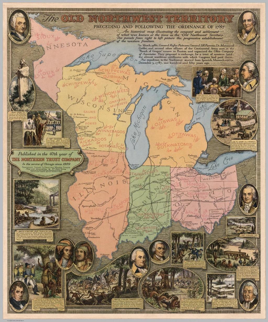 Northwest Ordinance of 1787 Original 13 colonies ceded claims in the NW Territory to the newly formed federal