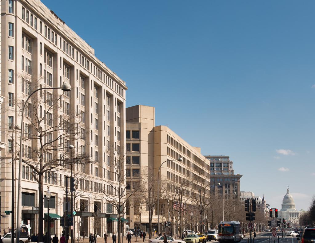 About 1001 Pennsylvania Avenue is a Trophy Class office building located on Washington s most prestigious
