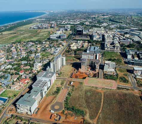during the 2016/17 financial year Residential precinct in high-intensity mixed use area Prime mid-market residential Urban amenities MAP The limited development opportunities in umhlanga are driving