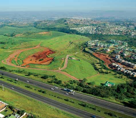 OTHER NEARLY COMPLETED DEVELOPMENTS Durban to Ballito area Remaining Sites 25DEVELOPABLE R72 MILLION PER HECTARE R2,9 MILLION Niche opportunity for small developers within existing development or
