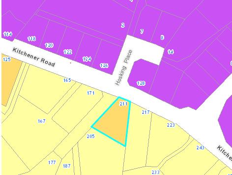 Subject property: 211 Kitchener Road, Waiuku, Auckland Legal Description: ALL DP 11414 Current zone: Residential Mixed Housing Suburban Zone Proposed change: This property is zoned Mixed housing