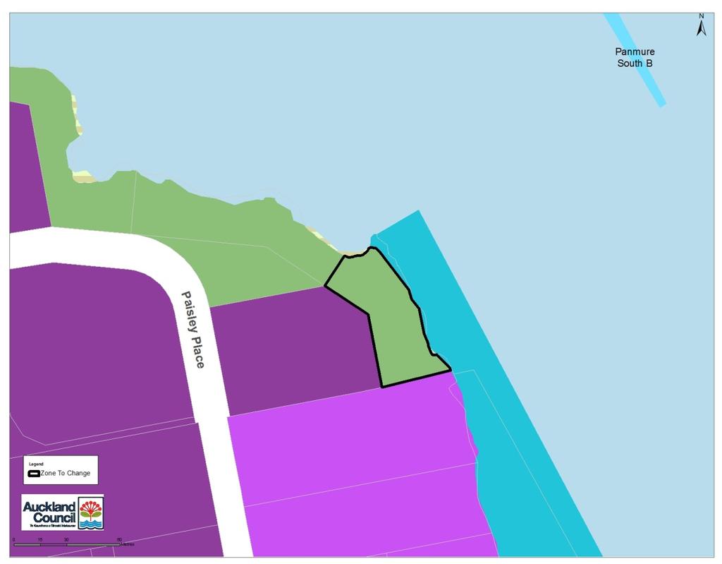 Geographic area: Central Subject property: 5 Paisley Place, Mount Wellington Legal Description/s: Lot 4 DP 466684 Current zone/s: Open Space Informal