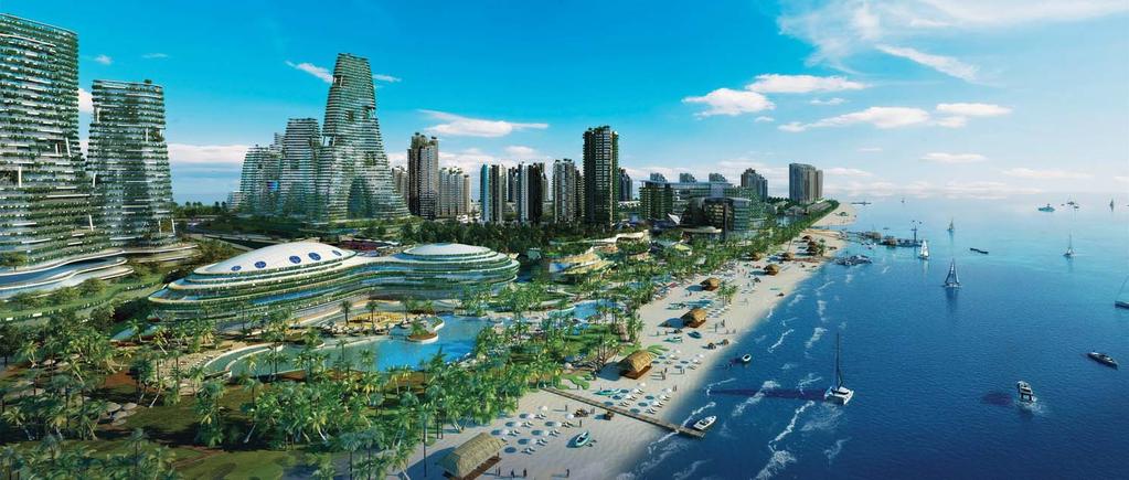 THEEDGE SINGAPORE SEPTEMBER 4, 2017 EP5 SPECIAL FEATURE BROUGHT TO YOU BY COUNTRY GARDEN Forest City is an iconic, multibillion-dollar development with a view of Singapore s coastline PICTURES: