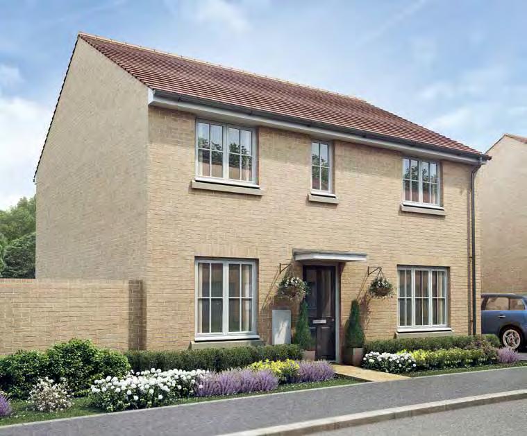THE SHAKESPEARE PARK COLLECTION The Prospero 4 Bedroom home A traditional 4 bedroom family home that offers plenty of space across two floors, practical for everyday living, as well as entertaining
