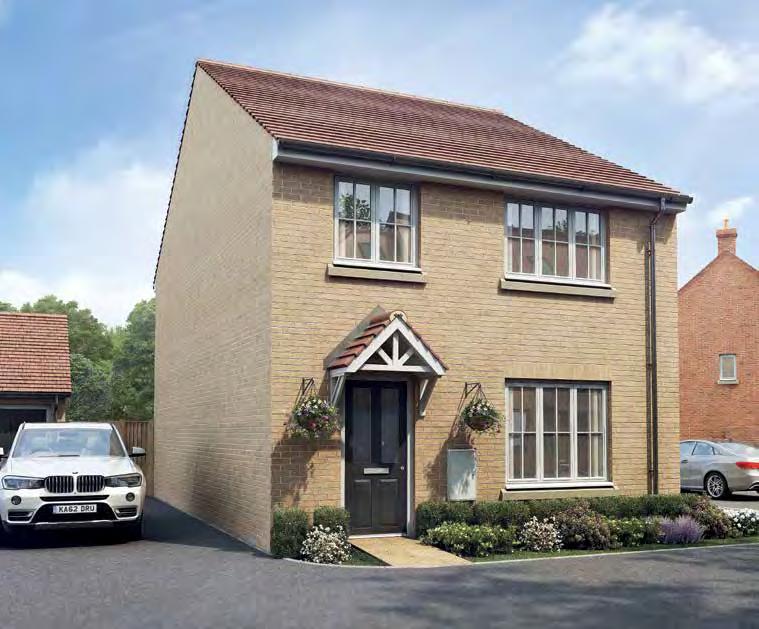THE SHAKESPEARE PARK COLLECTION The Balthasar 4 Bedroom home With 4 bedrooms and open plan living possibilities, The Balthasar is well suited for those looking for a modern family life.