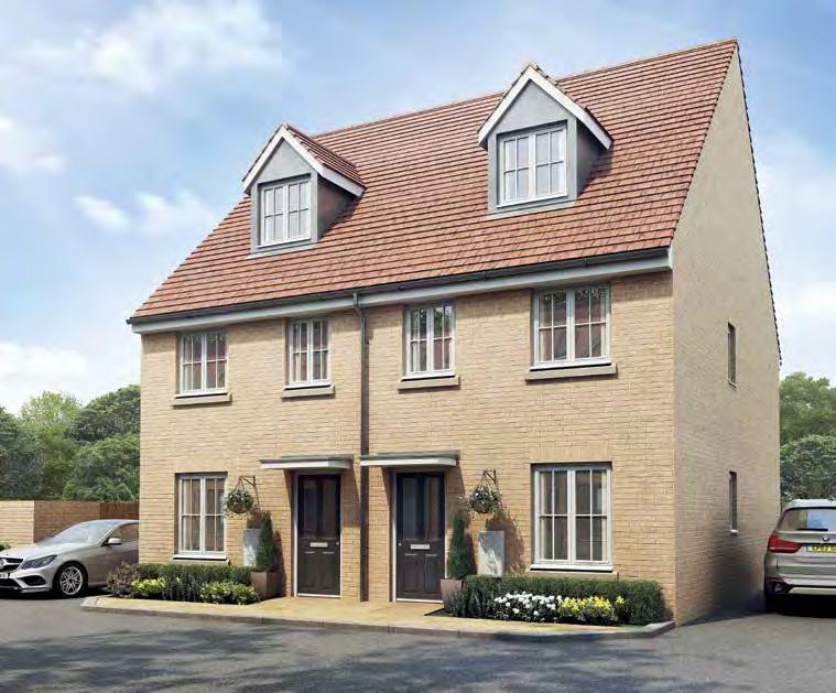 THE SHAKESPEARE PARK COLLECTION The Hamlet 3 Bedroom home The Hamlet is a 3 bedroom town house, ideal for professional couples or growing families searching for some extra space.