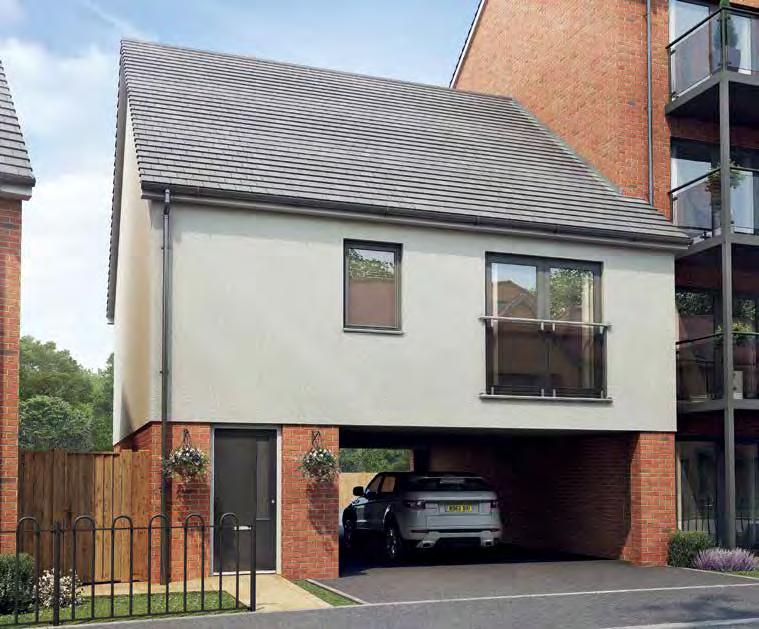 THE SHAKESPEARE PARK COLLECTION The Stratford 2 Bedroom home This unique 2 bedroom property offers a versatile layout to suit first time buyers, individuals, couples and young families.