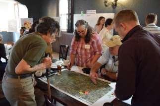 Approximately 60 persons attended the first workshop and walking tour, and about 40 attended the second.