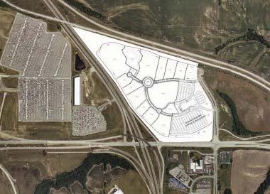 Direct airport access with fantastic visibilit and access from two major thoroughfares: I- & I-29 60,000 cars per da da UNDER CONTRACT Lot 7 35,000 0 cars per da PARK & RIDE New 78,000 sq ft