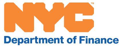THE CITY OF NEW YORK DEPARTMENT OF FINANCE Claiming a New York City Real Property Transfer Tax Exemption for Transfers to or from Housing Development Fund Companies (HDFC) Interim Solution for using