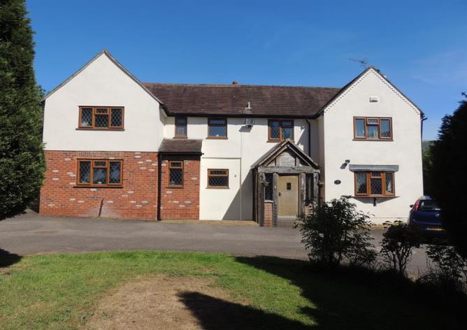 The property stands within the Packington Estate and enjoys a delightful rural setting with stunning views over open fields and greenbelt countryside to both front and
