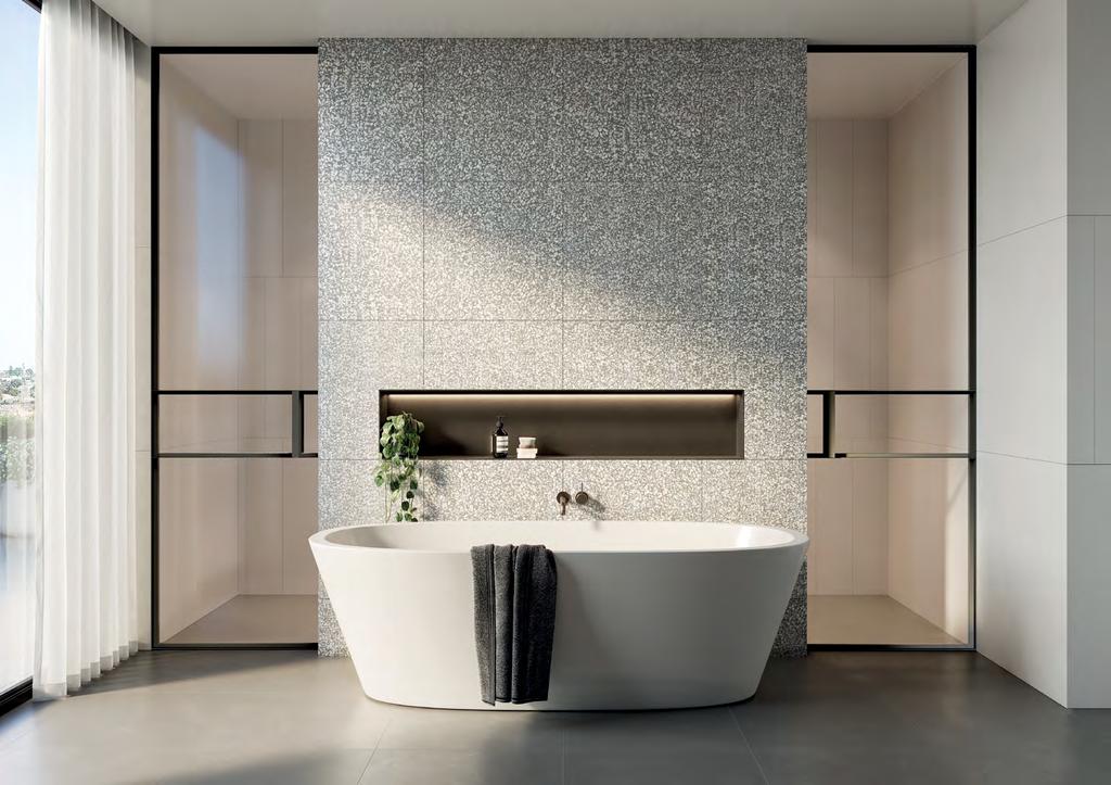 L U X U R Y & N A T U R A L E L E G A N C E Appreciate the comfort of a free-standing bath accentuated with brushed