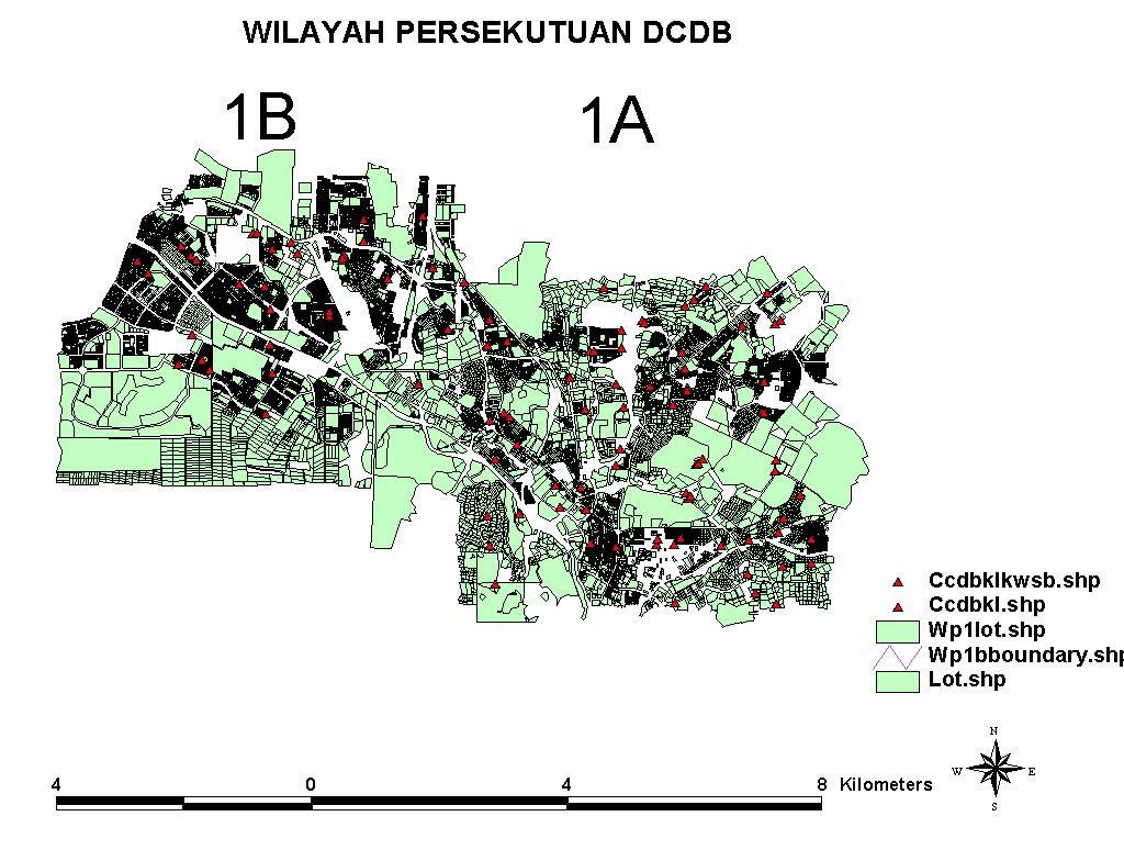 PREPARATION OF DATA INPUT & CONNECTION LINES DIGITAL CADASTRAL DATABASE FOR STUDY