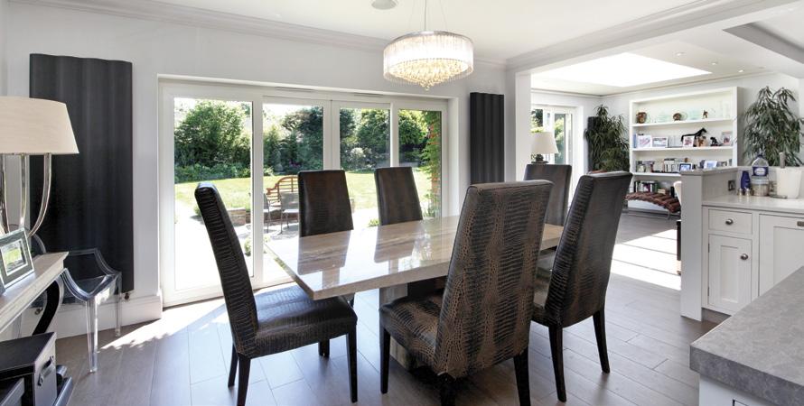 Off the entrance hall is a magnificent open plan kitchen/ breakfast area.